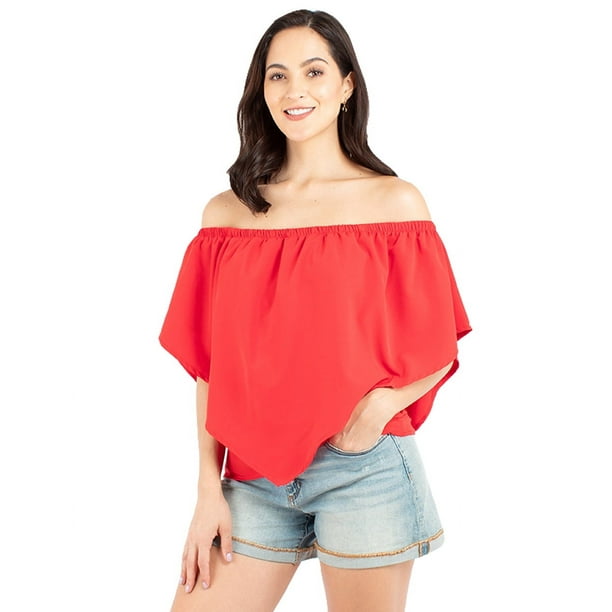 Blusa de hombros descubiertos
