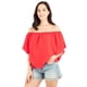 thumbnail image 1 of Blusa de hombros descubiertos, 1 of 5