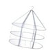 thumbnail image 1 of Tendedero de suéteres Tendedero de ropa plegable, Red de secado de ropa portátil 3 capas, 1 of 9