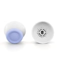 thumbnail image 7 of eXtremeRate Light Vight & White Dual-Color Replacement 3D Joystick Thumbsticks for PS5 Controller, Analog Thumb Sticks with Screwdriver for PS4 Slim Pro Controller, 7 of 7