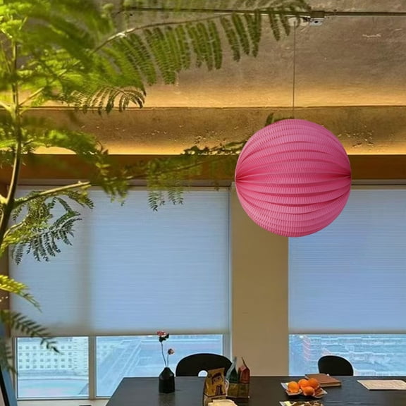 Cevemin 1 Pcs Colorful Paper Lantern - Decorative Hanging Ball for Home, Party, Wedding, Christmas, Easter Holiday Decorations