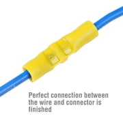 EverStart 25-Piece Splice Connector, Fits 12-10 Gauge for Cars or Trucks, Yellow, UL