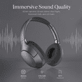 thumbnail image 4 of Y08 Over-Ear Headphones Bluetooth 5.4 Active Noise Cancelling Hi-Res Audio 50H Playtime Space Gray, 4 of 6