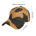 thumbnail image 2 of Mens Hat Unisex Baseball Cow Print Cow Print Casual Cotton Sports Golf Sun Protection Summer Adjustable Caps for Men, 2 of 2