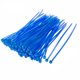 thumbnail image 2 of Bridas de nylon azul oscuro autolock de 4 pulgadas 0.09 pulgadas 100 paquetes, 2 of 5
