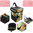 thumbnail image 2 of Toucan Foldable Car Trash Bin with Lid, Leak-Proof, Hanging Storage Bag - Car Garbage Can and Trash Can, 2 of 6