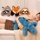 thumbnail image 4 of 45-70cm Super Soft Lazy Fluffy Plush Stuffed Animals Plushie Raccoon Fox Crocodile Sloth Hug Throw Pillow Birthday Gift Boy Girl, 4 of 5