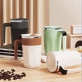 thumbnail image 6 of Self Stirring Coffee Cup with Lid, 14oz Electric Magnetic Stirring Coffee Mug with Temperature LCD, Rechargeable Electric Smart Coffee Mug for Milk Tea Office Home, 6 of 7