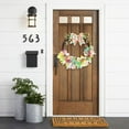 thumbnail image 4 of JEWELO Easter Colorful Confetti Wreath Artificial Hanging Spring Wreath with Bow for Front Door Home Window Wall Indoor Outdoor Decoration (Light Pink), 4 of 11