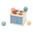thumbnail image 2 of MERIGLARE Object Permanence Box Educational Developmental Toy Wood for Boys Girls Gift Pitching Box, 2 of 9