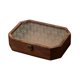 thumbnail image 5 of Caja de almacenamiento de madera para escritorio, contenedor para baratijas, recuerdos, estuche decorativo para mesa. M, 5 of 9