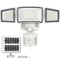 thumbnail image 1 of Justharion Outdoor Solar Powered Wall Lights Backyard Light Sensing PIR Sensor Rechargeable Lamp Home Office Lighting Accessory Without Controller, 1 of 6