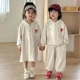 thumbnail image 2 of Ropa de primavera para hermana y hermano, conjunto con capucha para niños de 1 a 8 años, sudadera y pantalones, 2 uds., vestido informal con capucha para niñas, traje para chico, 2 of 6