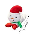 thumbnail image 2 of Marionnette à Main Animal Père Noël Jouet Interactif pour Fête Festive de Noël, 2 of 6
