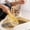 Yellow_Hot#45007, variant on Cat Litter Scoop with Sifter and Long Handle for Indoor Cats and Kittens, Durable Plastic Scooper with Hook for Easy Hanging and Cleaning