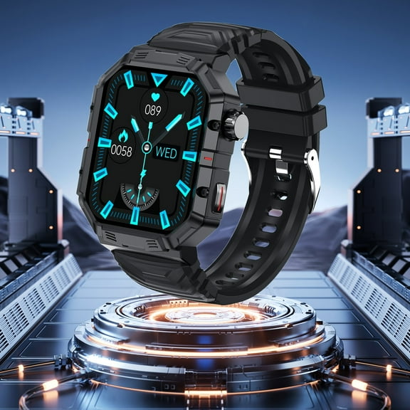 AZXY Smart Watch,Smart Watches for Android Phones,Fitness Smart Watches,Bluetooth Health Fitness Tracker Sports Touchscreen Smartwatch for Women Men,Father'S Day Gifts and Mother'S Day Gifts