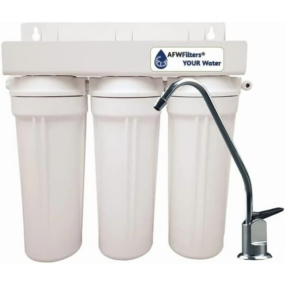 3 Stage 10-inch Drinking Water Filter with Alkalinity Filter