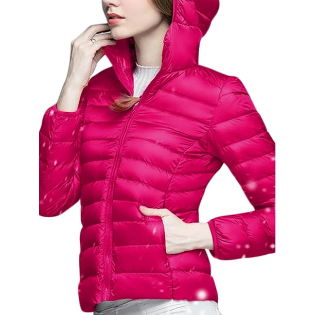 2020 New Stylish Women Spring Winter Warm Hooded Down Quilted