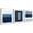 style-1, variant on JANS.NO1 Wall Art, 3 Pieces Abstract Blue and White Painting Wall Art for Living Room Decor Canvas Print Artwork Set for Bedroom Bathroom Decor, Ready to Hang (Black )