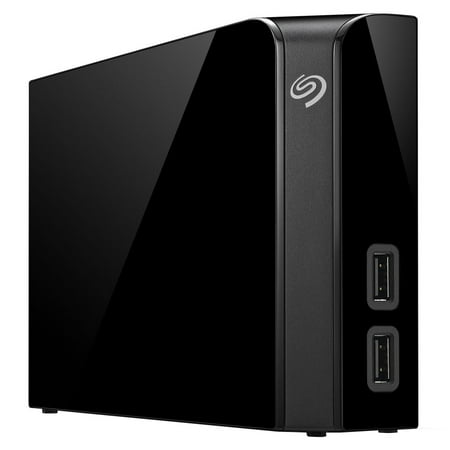 Seagate - Backup Plus Hub 10TB External USB 3.0 Desktop Hard Drive - Black