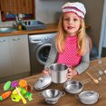 thumbnail image 2 of Juguetes de Juego de Simulacion Juboury Kitchen con Utensilios de Cocina, 2 of 2