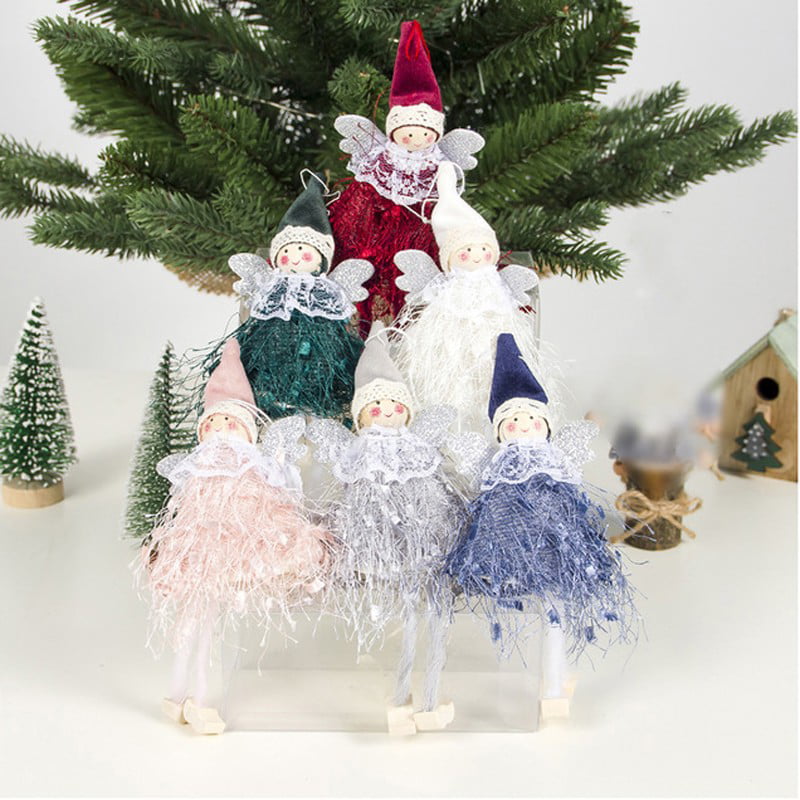 Details about   4pcs Lot Christmas Stockings Hanging Xmas Tree Gifts Santa Candy Bags Ornaments 