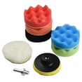 thumbnail image 4 of 8PCS Set of High Quality Buffing Sponge Polishing Pads for Car Polisher, 4 of 7