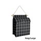 thumbnail image 2 of Injueey Bolsa de almacenamiento Soportes de baño a prueba de agua Bolsas colgantes Paquete de artículos diversos Bolsillos multiusos Colgar Juegos de accesorios de baño rejilla negra Talla grande, 2 of 6