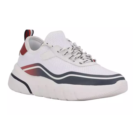 

Tommy Hilfiger WHITE/DARK BLUE/RED Women s Ferizi Sneakers US 8.5M