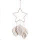 thumbnail image 1 of 1 Uds macramé pluma para colgar en la pared Boho Chic hecho a mano tejido hoja borlas decoración bohemio apartamento decoraciones tejido pared decoración arte Xemadio CZJJ-ST95, 1 of 8