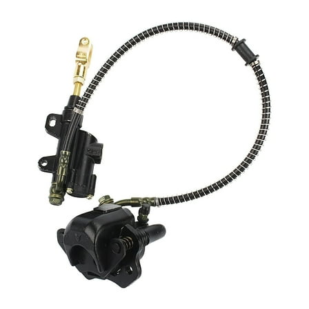 Rear Brake MasterCylinder Caliper Assembly for 110cc Chinese ATV QuadScooter Brake Caliper Assembly Modified Accessory