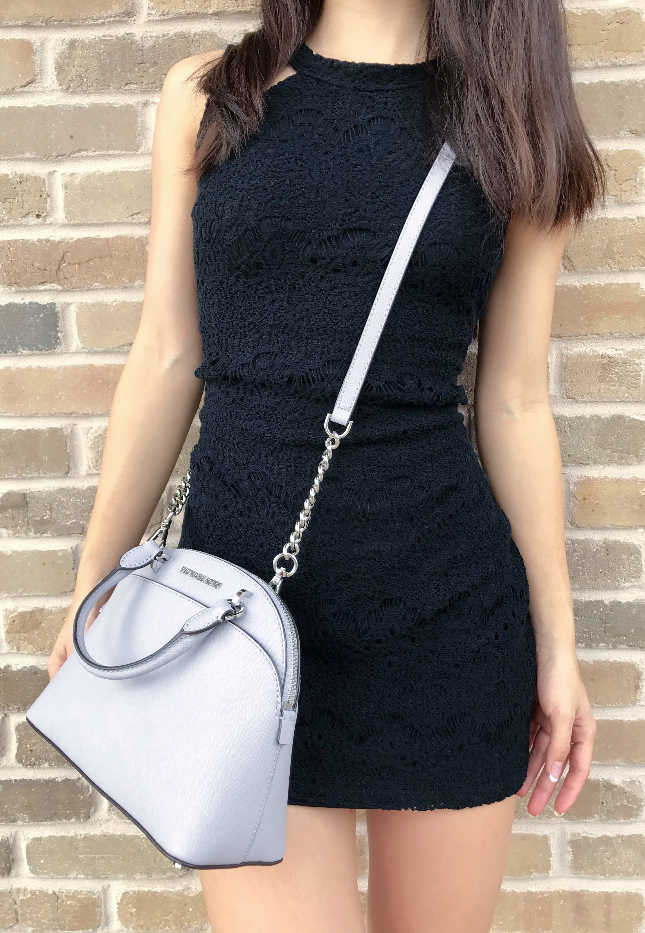 michael kors emmy large dome satchel