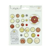 Tinsel & Company Decorative Brads 25/Pkg