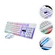 thumbnail image 3 of 1 juego de teclado táctil mecánico con cable, ratón, ratón luminoso USB, juego de teclado, 3 of 7