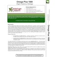 Omega Plus 1500 1500mg of the Omega 3 Fatty Acids EPA & DHA Fish
