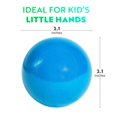thumbnail image 3 of Mini Ball Pit Balls Playz de plástico blando, 50 unidades, con 8 colores, 3 of 9