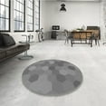 thumbnail image 4 of Ahgly Company Machine Washable Indoor Rectangle Transitional Ash Gray Area Rugs, 2' x 3', 4 of 7