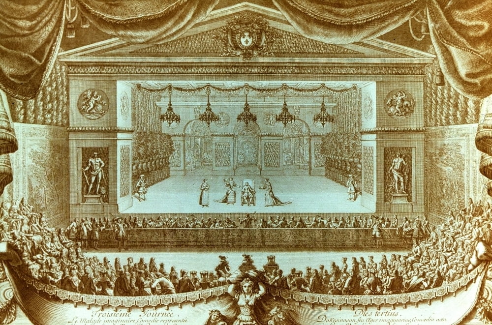 Theatre Versailles Na Performance Of MoliereS Le Malade Imaginaire In