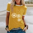 thumbnail image 4 of Birdeem T-Shirt Mode Décontracté Imprimé Col Rond Manches Courtes Ample pour Femmes, 4 of 6