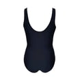 thumbnail image 2 of Traje de Baño Ocean Pacific para Mujer Completo con Textura, Escote Redondo, Tirante Ancho Negro Talla G, 2 of 4