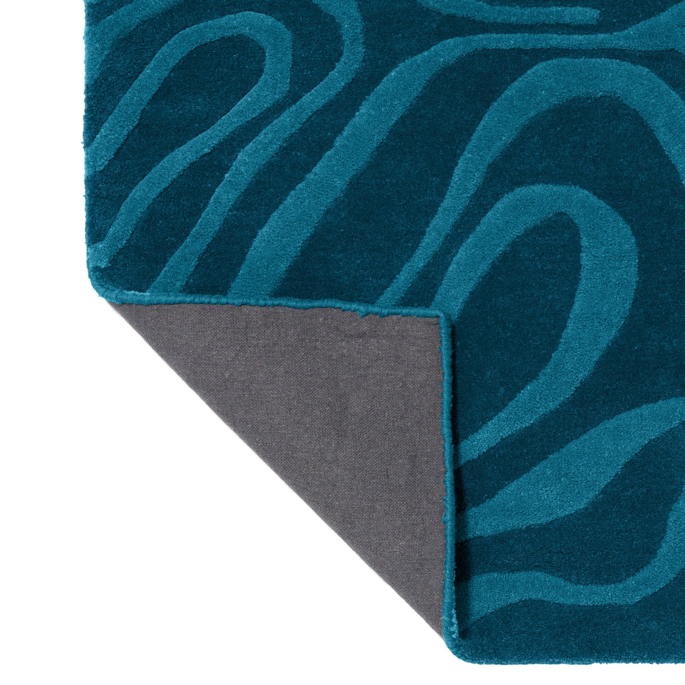 Temi Coker for Walmart Hand Tufted Area Rug, 5' x 7', Blue