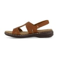 thumbnail image 2 of CUSHIONAIRE Women's Briar comfort sandal +Comfort Foam, Whiskey 10 W, 2 of 5