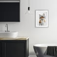 thumbnail image 3 of Stupell Industries Cottage Bathroom Fox Wrapped in Towel Gray Framed Print Under Glass, 14 x 20, by Tina LeCour, 3 of 8