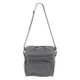 thumbnail image 1 of Bolsa De Almuerzo Tela Oxford Gran Capacidad Hombro De Mano Engrosado Fiambrera Térmica Aislada De 2 Capas para Picnic Camping Gris, 1 of 10