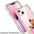 thumbnail image 4 of iphone 13 6.1 Inch Dog_3 Case Compatible with iPhone 14 Plus,Aesthetic Art Design TPU Full Cover Shock-proof Case, 4 of 5