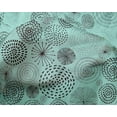thumbnail image 5 of oneOone Silk Tabby Arctic Blue Fabric Abstracts Sewing Craft Projects Fabric Prints By Yard 42 Inch Wide, 5 of 5