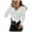 White, variant on Fesfesfes Women Sweaters V-Neck Long-Sleeve Knitted Sweater Bottoming Shirt Tops Blouse or