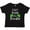 AB-Black, variant on Inktastic Part Irish All Trouble St. Patrick's Day with Green Clovers Boys or Girls Baby T-Shirt