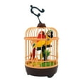 thumbnail image 4 of Pájaros Jaula de pájaros Juguete Loro Juguete Activado por Voz Inducción Accesorio para Niños Decoración del Hogar Mini Adorno Regalo Realista, 4 of 8