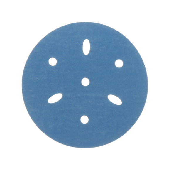 3M Hookit Blue Abrasive Disc 321U, 36153, 3 in, 600, Multi-hole